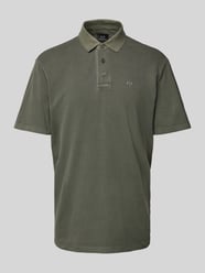 Koszulka polo z krótką listwą guzikową od Armani Exchange - 41