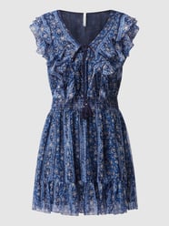 Minikleid aus Chiffon Modell 'Latisha' von Pepe Jeans Blau / Türkis - 30