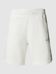 Sweatshorts mit Brand-Stitching von adidas Originals Weiß - 5