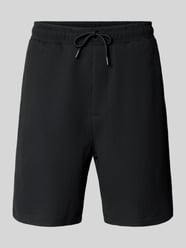 Sweatshorts in Plissee-Optik mit elastischem Bund von REVIEW - 14