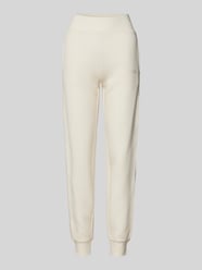 Sweatpants mit Label-Print Modell 'BRITNEY' von Guess Activewear Beige - 13