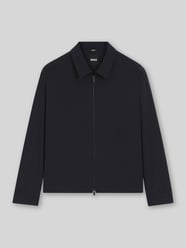 relaxed fit blouson van wolmix model 'CARPER' van BOSS - 4