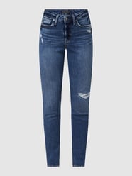 Jeansy o kroju skinny fit z dodatkiem streczu model ‘Most Wanted’ od Silver Jeans Niebieski - 31