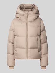 Regular Fit Daunenjacke mit Label-Patch von Marc O'Polo Beige - 40
