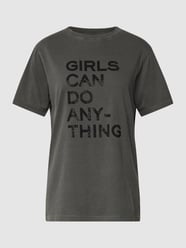 T-Shirt mit Statement-Print Modell 'BELLA' von Zadig & Voltaire Grau - 16