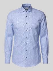 Koszula biznesowa o kroju slim fit z kołnierzykiem typu kent od ETERNA SLIM FIT - 41