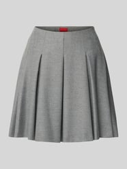 Regular fit minirok van flanel, model 'RADINA' van HUGO - 16