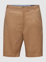 PLUS SIZE Chino-Shorts mit Leinen von Polo Ralph Lauren Big & Tall Grün - 47