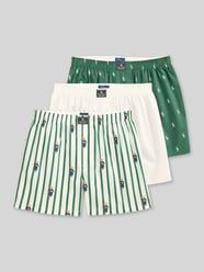 Szorty bokserki z czystej bawełny w zestaw 3 szt. od Polo Ralph Lauren Underwear - 6