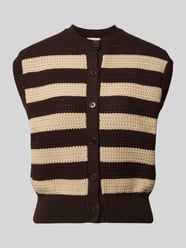regular fit bodywarmer in brei-look model 'Lydisy' van DRYKORN - 4