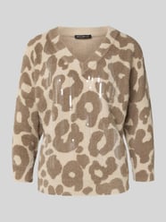 Sweter z dzianiny z rękawem o dł. 3/4 od Betty Barclay - 16