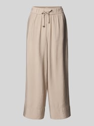 Regular Fit Culotte aus Viskose-Mix von Tom Tailor Beige - 16
