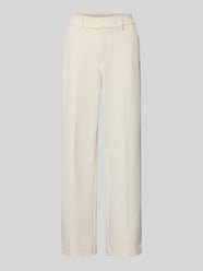 s.Oliver RED LABEL Stoffen broek van viscose met all-over motief in wit online kopen | P&C