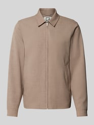 Hemdjacke mit Reißverschluss von Casual Friday Beige - 9