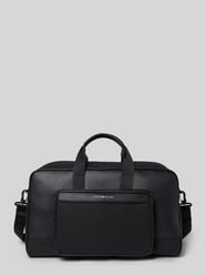 Weekendtas in leerlook van Tommy Hilfiger - 1