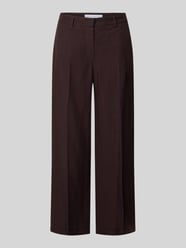 Stoffen broek met persplooien model 'OLESSA' van Raffaello Rossi - 23