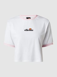 Kort T-shirt van katoen, model 'Derla' van Ellesse Wit - 11