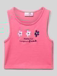 Tanktop mit Motiv-Stitchings von Happy Girls - 25