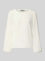 Bluzka w kroju regular fit o semitransparentnym designie od Luisa Cerano - 37
