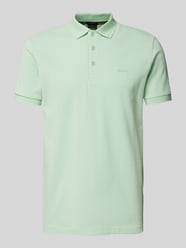 Regular Fit Poloshirt mit Label-Stitching Modell 'PADDY' von BOSS Green Grün - 11