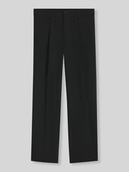 Spodnie garniturowe w kroju modern fit z dodatkiem wiskozy model 'Flips251X' od HUGO - 36