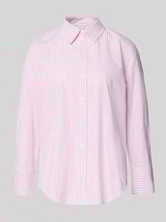 Relaxed fit overhemdblouse van een mix van lyocell en katoen van Tom Tailor - 2