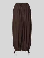 Ballon Hose aus Viskose-Mix mit Kordelzug am Saum von Gina Tricot - 13