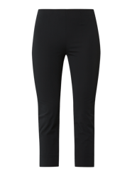 Slim Fit Stretchhose in 7/8-Länge  von Raffaello Rossi Schwarz - 24