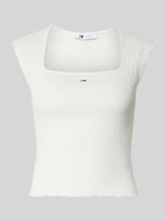 Slim Fit Top mit Frill von Tommy Jeans - 29