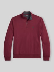 Regular Fit Sweatshirt aus Baumwoll-Mix von Polo Ralph Lauren Bordeaux - 6