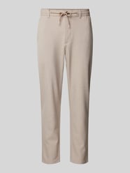 Tapered fit broek met tunnelkoord van MCNEAL Beige - 17