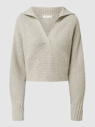 Oversized Pullover mit angeschnittenen Ärmeln  von Tom Tailor Denim Grau - 12