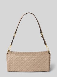 Handtas met afneembare draagband, model 'MILA' van Abro Beige - 9