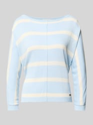 Boxy fit gebreide pullover van viscosemix model 'ALBERTA' van Pepe Jeans - 7