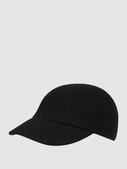 Cap aus Wolle von Loevenich Schwarz - 27