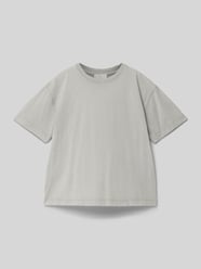 T-Shirt mit Rundhalsausschnitt von Mango Beige - 23