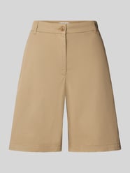 Relaxed fit korte chino van katoenmix van Tommy Hilfiger Beige - 36