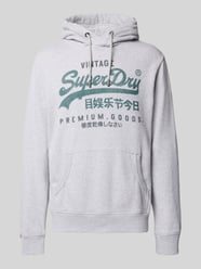 Bluza z kapturem i kieszenią kangurką od Superdry - 46
