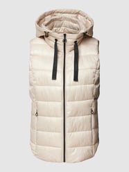 Bodywarmer met capuchon van Esprit Wit - 3
