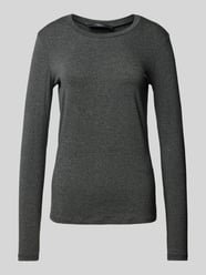 Longsleeve mit Rundhalsausschnitt Modell 'MULTIE' von Weekend Max Mara Grau - 3