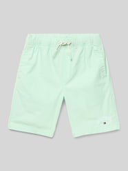 Korte broek met labelstitching van Tommy Hilfiger Teens - 37