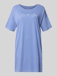 Relaxed fit nachthemd van viscosemix, model 'Cozy Dreams' van LASCANA - 17