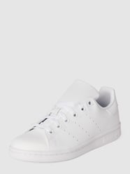 Sneaker mit Label-Details Modell 'STAN SMITH J' von adidas Originals Weiß - 8