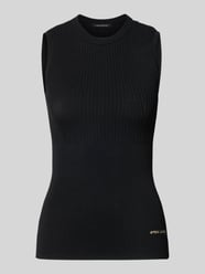 Top aus Viskose-Mix in Ripp-Optik von Armani Exchange - 21