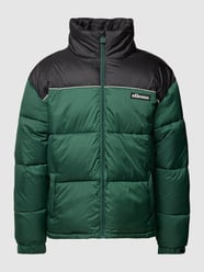 Steppjacke mit Kontraststreifen Modell 'ITALO' von Ellesse Grün - 39