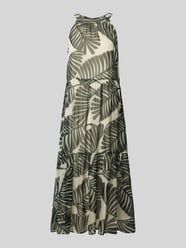 Relaxed Fit Midikleid mit floralem Allover-Print von Christian Berg Woman Selection Beige - 14