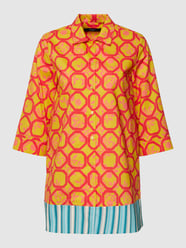 Blouse in two-tone-stijl, model 'NURRA' van Weekend Max Mara Geel - 40