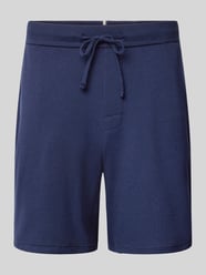 Regular fit sweatpants met structuurmotief van Christian Berg Men - 43
