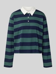 Bluzka z długim rękawem z kołnierzykiem polo od GAP - 22