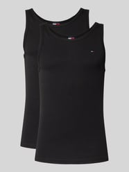 Slim Fit Tank Top aus reiner Baumwolle im 2er-Pack von Tommy Jeans - 33